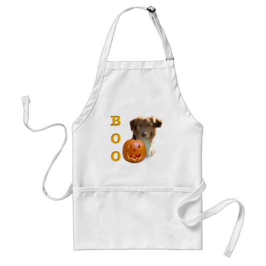 Nova Scotia Halloween BOO Standaard Schort (Voorkant)
