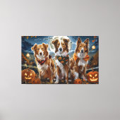 Nova Scotia Halloween Griezelig Canvas Afdruk (Voorkant)
