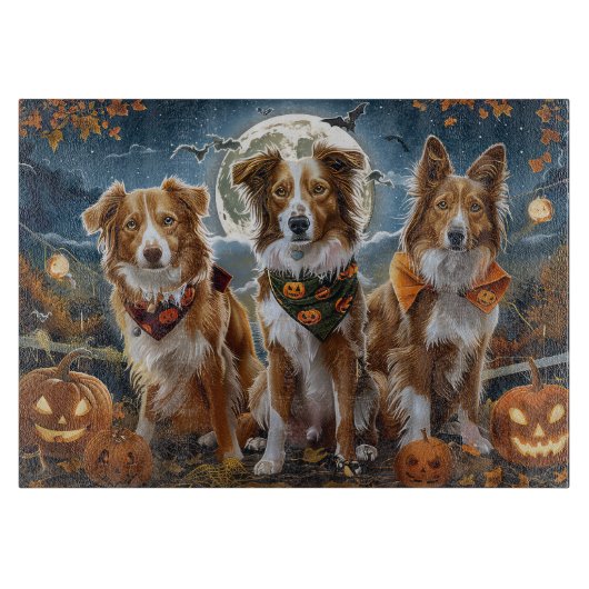 Nova Scotia Halloween Griezelig Snijplank (Voorkant)