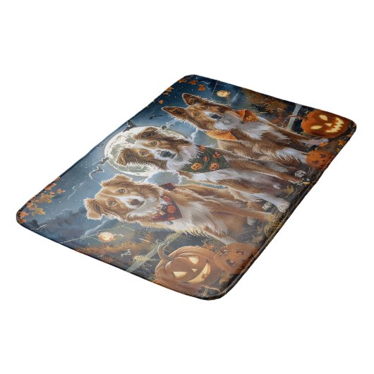 Nova Scotia Halloween Spooky Badmat (Gekanteld)