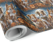 Nova Scotia Halloween Spooky Cadeaupapier (Rol Hoek)