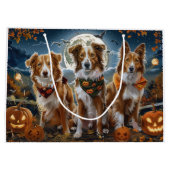 Nova Scotia Halloween Spooky Groot Cadeauzakje (Achterkant)