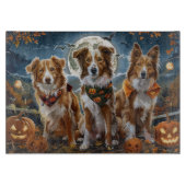 Nova Scotia Halloween Spooky Snijplank (Voorkant)