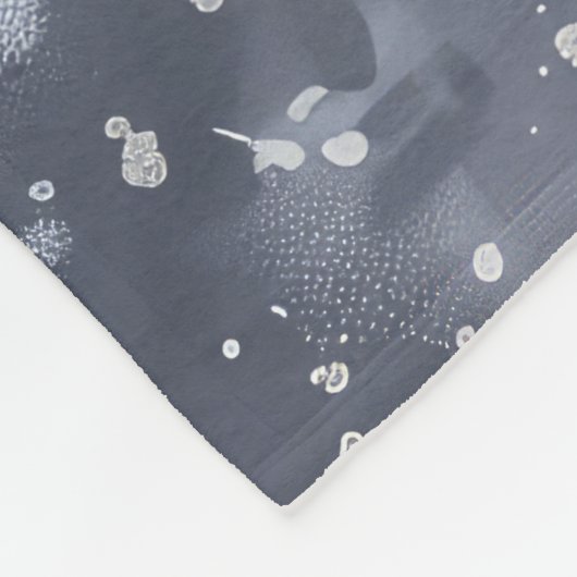 Nova Scotia Hond Kerst Rijden Motorfiets Fleece Deken (Hoek)