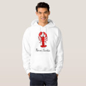 Nova Scotia hoodie Lobster sweater (Voorkant volledig)