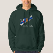 Nova Scotia hoodie My Heart is in de vallei (Voorkant)