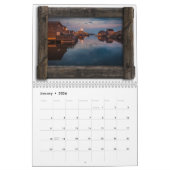 Nova Scotia in Wooden Lijsten Kalender (Jan 2026)