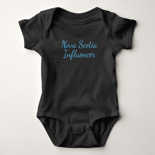 Nova scotia Influencer Customize, provincie of sta Romper (Voorkant)