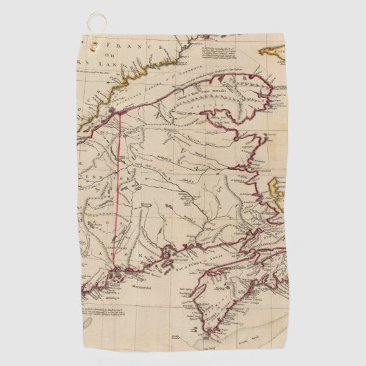 Nova Scotia, Kaapverdië Golfhanddoek (Voorkant)