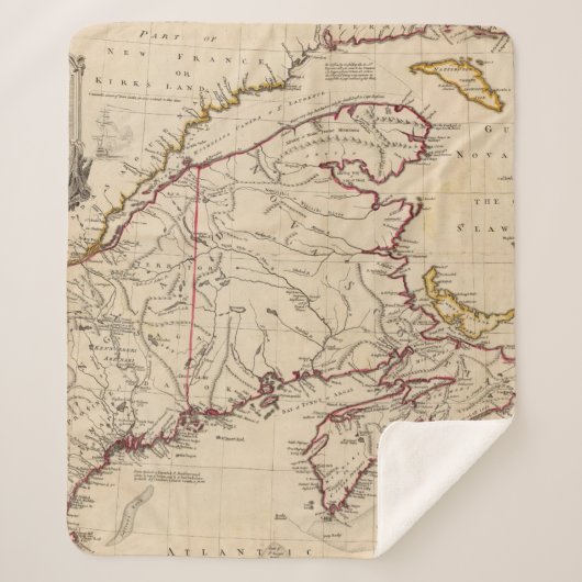 Nova Scotia, Kaapverdië Sherpa Deken (Voorkant)