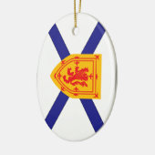 NOVA SCOTIA KERAMISCH ORNAMENT (Links)
