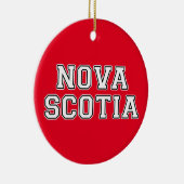 Nova Scotia Keramisch Ornament (Rechts)