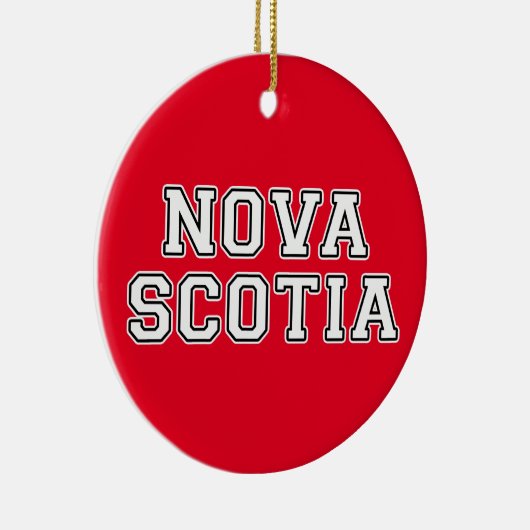 Nova Scotia Keramisch Ornament (Rechts)
