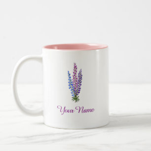 Nova Scotia Lupine Tweekleurige Koffiemok