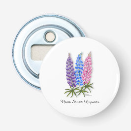 Nova Scotia Lupinen Button Flesopener