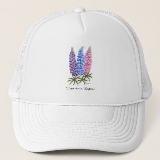 Nova Scotia Lupinen Trucker Pet (Voorkant)