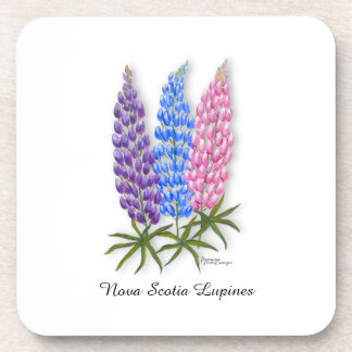 Nova Scotia Lupines Bier Onderzetter