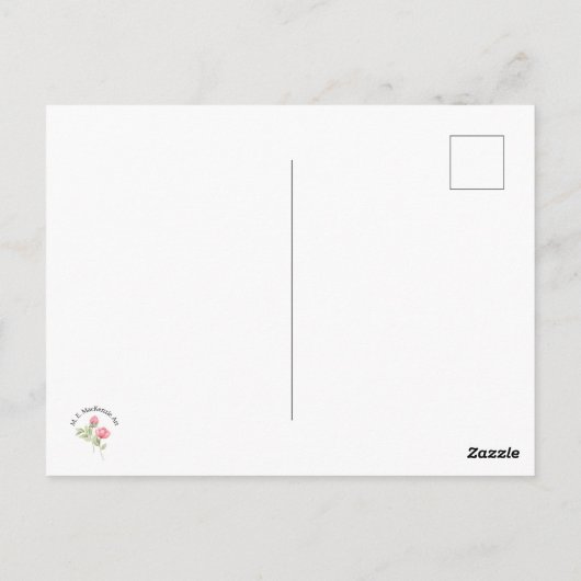 Nova Scotia Lupines Briefkaart (Achterkant)