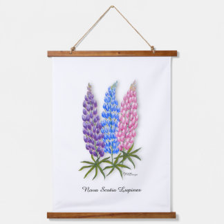 Nova Scotia Lupines Hangend Wandkleed