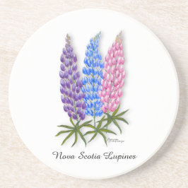 Nova Scotia Lupines Zandsteen Onderzetter