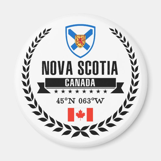 Nova Scotia Magneet (Voorkant)