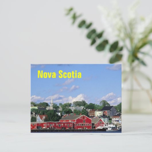Nova Scotia magnet Briefkaart (Staand voorkant)