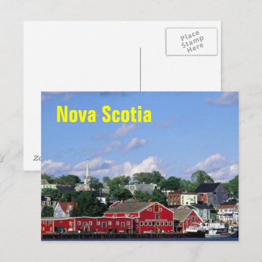 Nova Scotia magnet Briefkaart (Voorkant / Achterkant)