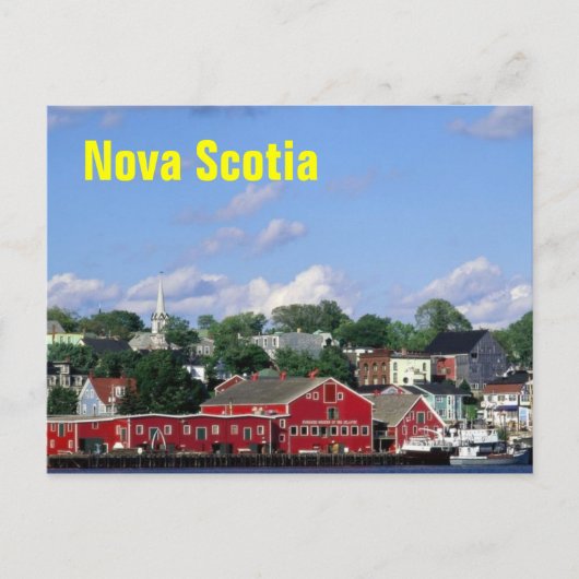 Nova Scotia magnet Briefkaart (Voorkant)