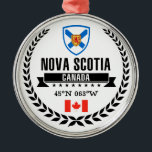 Nova Scotia Metalen Ornament<br><div class="desc">Nova Scotia</div>