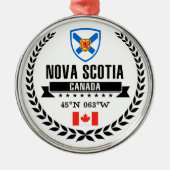 Nova Scotia Metalen Ornament (Voorkant)