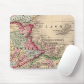 Nova Scotia, New Brunswick, Map van Mitchell Muismat (Met muis)