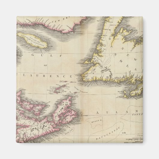 Nova Scotia, Newfoundland Magneet (Voorkant)