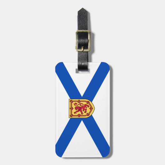 Nova Scotia persoonlijke bagage voor labels tijden (Voorkant verticaal)