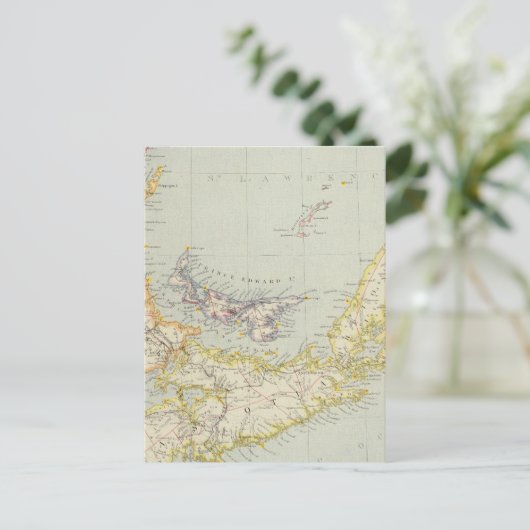 Nova Scotia, Prince Edward Island, Newbrunswick Briefkaart (Staand voorkant)