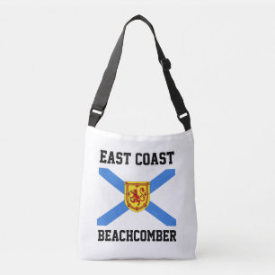 Nova Scotia Proud Bluenoser flag canvas tas