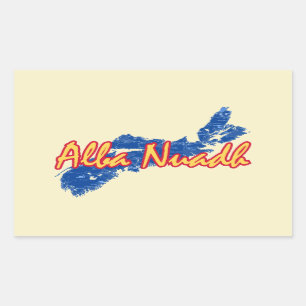 Nova Scotia Rechthoekige Sticker