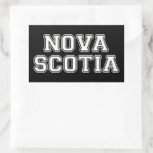 Nova Scotia Rechthoekige Sticker (Tas)