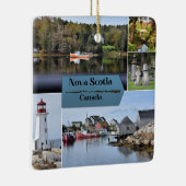 Nova Scotia reisposter, Keramisch Ornament (Rechts)