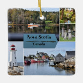 Nova Scotia reisposter, Keramisch Ornament (Voorkant)