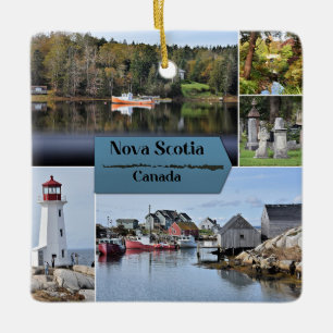 Nova Scotia reisposter, Keramisch Ornament