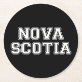 Nova Scotia Ronde Kartonnen Onderzetter (Voorkant)