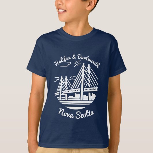 Nova Scotia shirt Halifax en Dartmouth shirt (Voorkant)