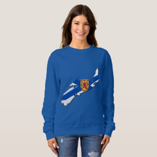 Nova Scotia shirt Halifax shirt Nova scotia-kaart