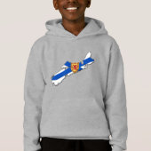 Nova Scotia shirt Halifax shirt Nova scotia-kaart (Voorkant)