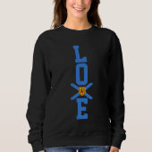 Nova Scotia shirt love flag sweater (Voorkant)