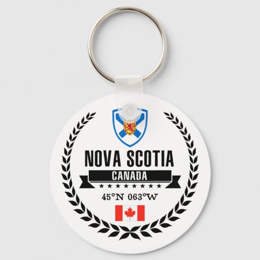 Nova Scotia Sleutelhanger (Voorkant)