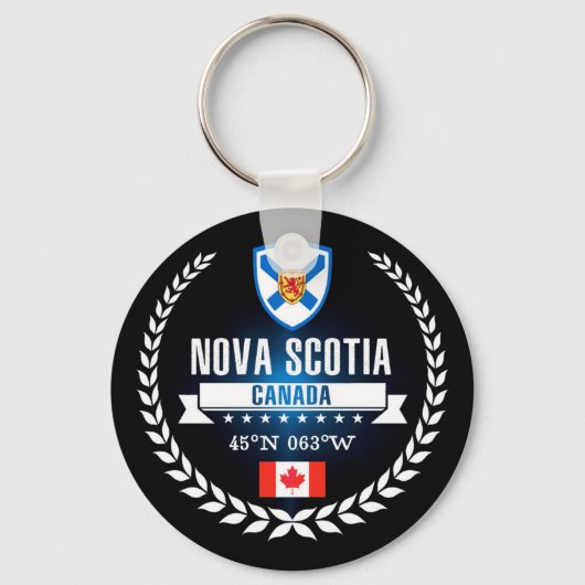 Nova Scotia Sleutelhanger (Voorkant)