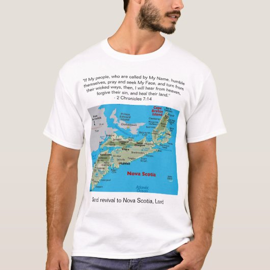 Nova Scotia T-shirt (Voorkant)