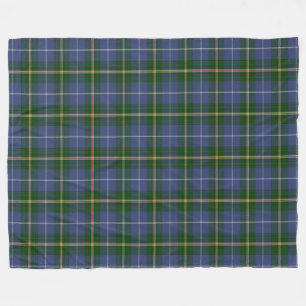 Nova Scotia Tartan Aangepast blauw geplakt Fleece Deken