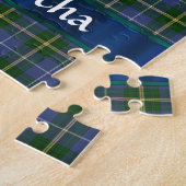 Nova Scotia tartan Legpuzzel (Zijkant)
